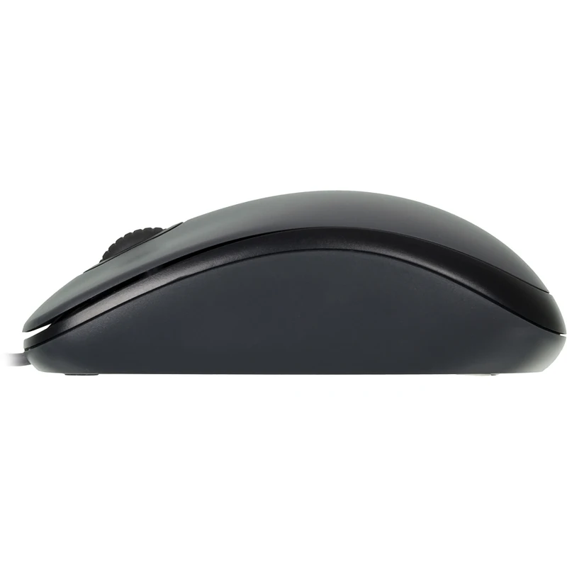 Мышь LOGITECH M90, проводная, USB, черный и темно-серый