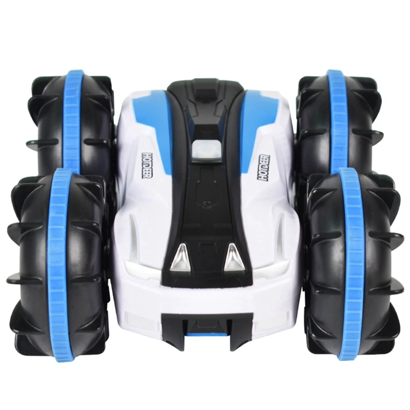 2Pcs 1/20 2.4G 4Wd Amphibious Stunt Tank Rc Stunt Car Remote Control Car Rc Car for Children'S Gift Toy - Blue & Green 2Pcs 1/20 2.4G 4Wd Amphibious Stunt Tank Rc Stunt Car Remote Control Car Rc Car for Children'S Gift Toy - Blue & Green