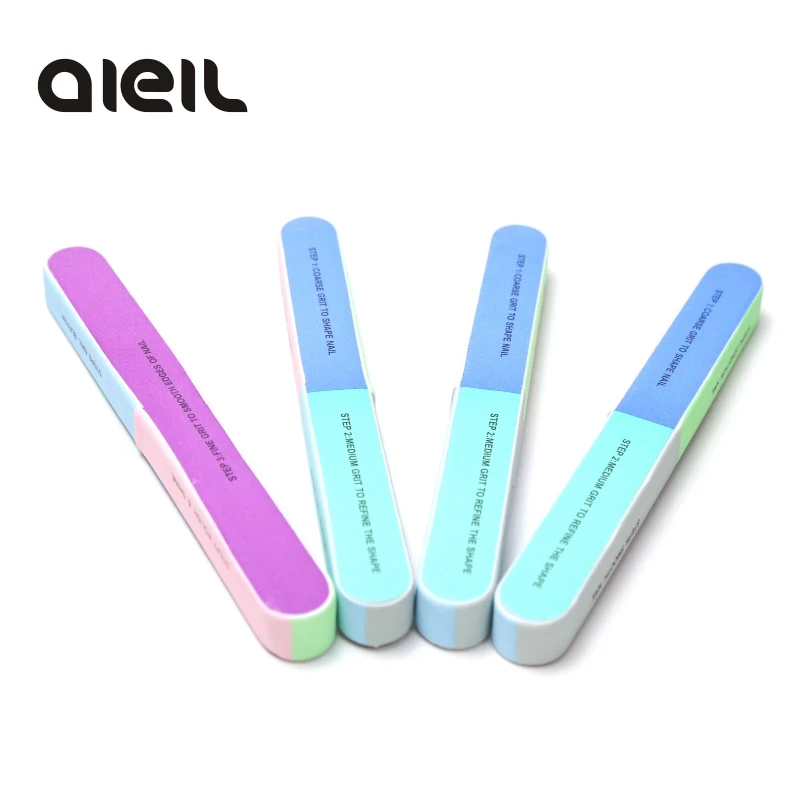 1 шт. полировальная пилка для ногтей инструмент шесть сторон Креативная печать