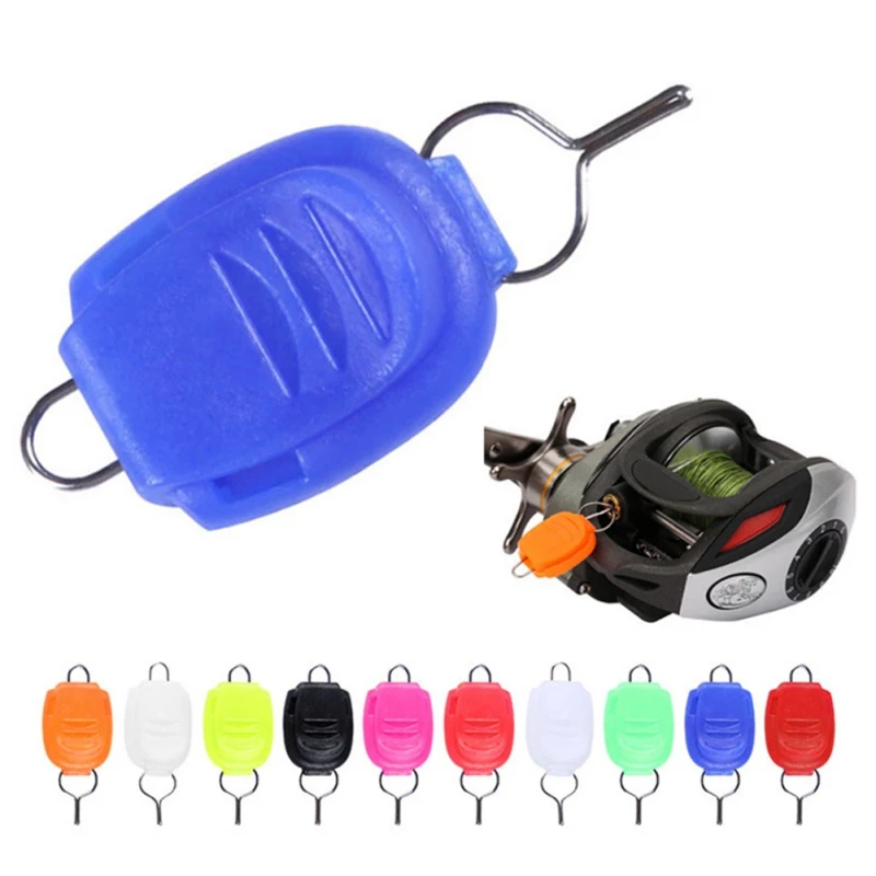 

Bait Casting Drum Fishing Reel Water Drop Wheel Lure Reels Accessories Line Clamping Device ABS Fishing Lines Stop 4 Pieces Bag