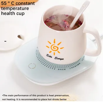 

2color 220V Mug Warmer 55 degree constant temperature Electric Touch Heating Cup Mat Warm Pad for Coffee Tea Coffee Warmer