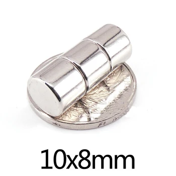 

10/30/50PCS 10x8 Round Powerful Magnets 10x8mm Sheet Neodymium Magnet 10x8mm Permanent NdFeB Strong Magnetic magnet 10*8mm