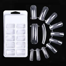 Lemooc ferramentas de extensão do prego molde formas construção rápida estender dicas dedo estendendo gel manicure ferramenta