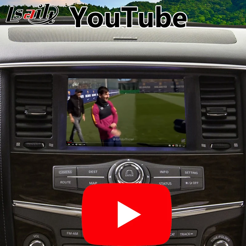 Android 6 0 видео Интерфейс для Nissan Patrol y62 Armada 2012 2017 года встроенный WI FI Bluetooth Mirrorlink и gps