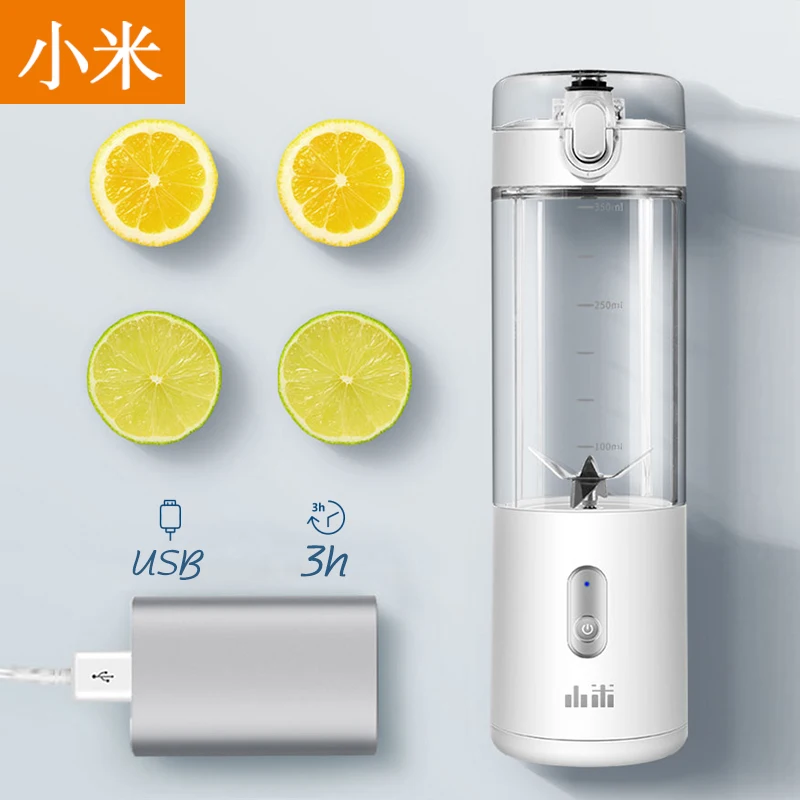 xiaomi Portable Blender USB Mixer Electric Juicer Machine Smoothie Blender Mini Food Processor Blender Cup Juice Blenders