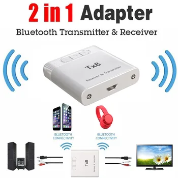 

Transmitter Receiver 2 In1 Audio Transmitter Car Bluetooth Receiver home Smart Bluetooth receiver adapter wireless convenient