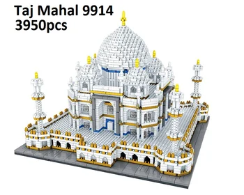 

3950pcs 9914 Mini Blocks Luxury mini World Architecture India Model Building Block Bricks for Children Toys Kids Gift