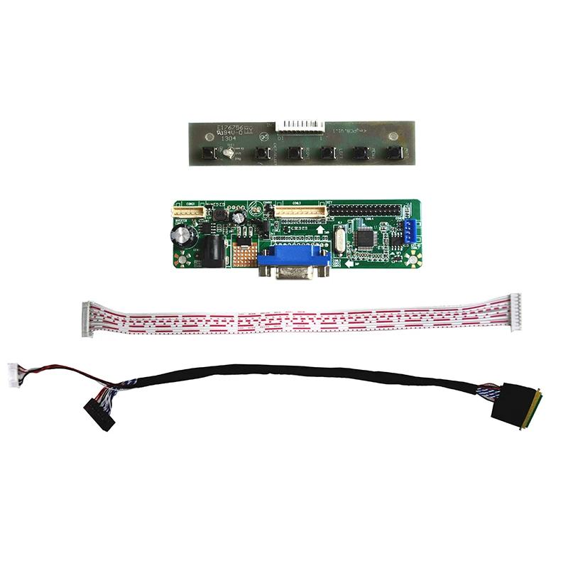 V.M70A VGA LVDS набор для платы ЖК контроллер B101AW07 B101AW06 B101AW03 B101AW02 10 1 дюймов 1024X600 WLED