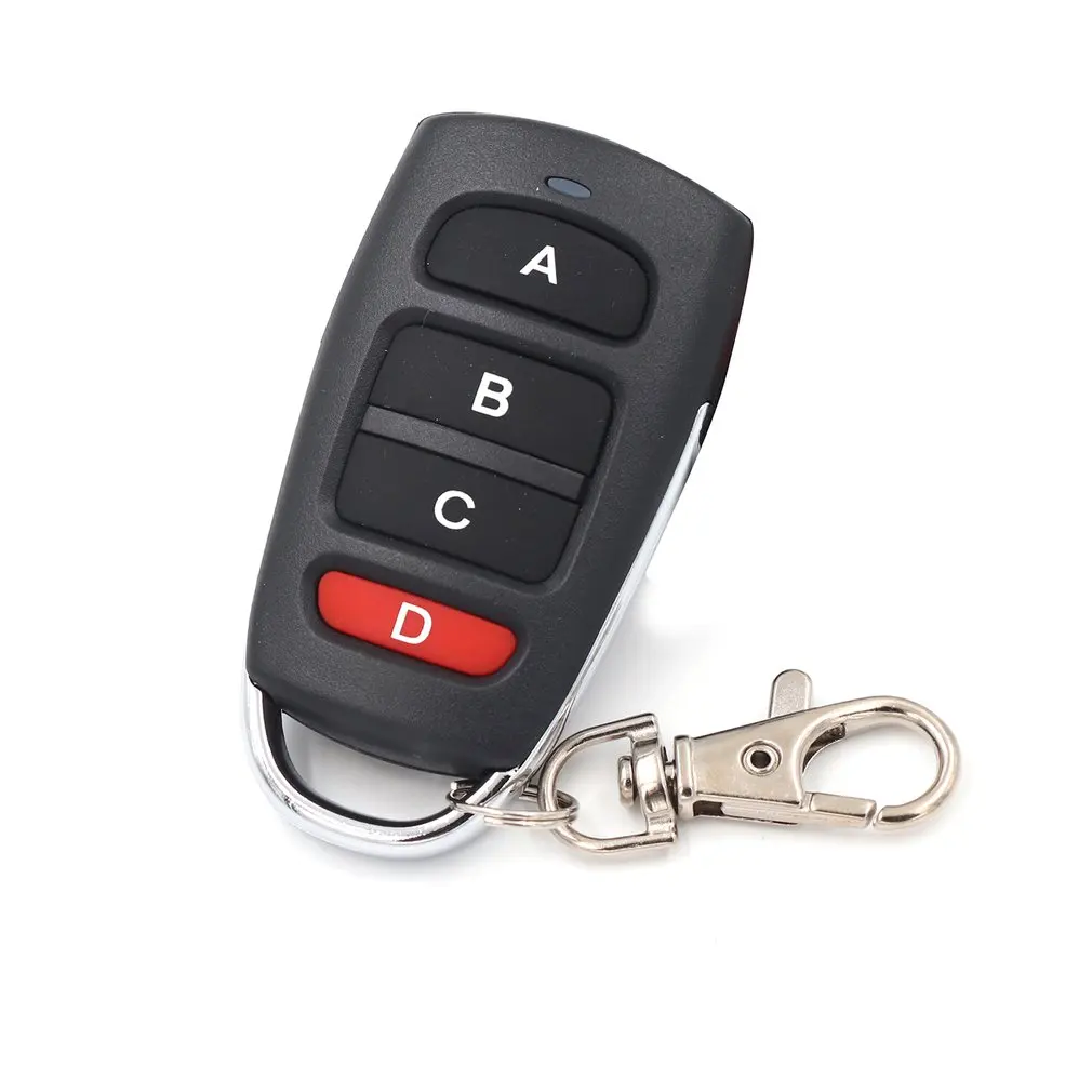

Copy Remote Control 433.92MHz Cloning Duplicator Wireless 4 Keys Universal Waterproof Handle Garage Gate Electric Door Key;