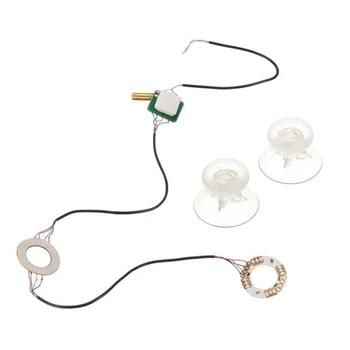 

DIY Button Transparent analog thumb sticks thumb stick Led Light Fits for xbox-ONE Controllers Slim With Flash Light Refit