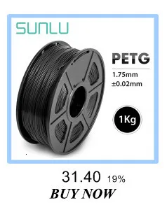 SUNLU PLA/PLA+ нить для 3d принтера 1,75 мм 1 кг с катушкой PLA/PLA Plus, нить для 3D печати, ручка, детский гаджет