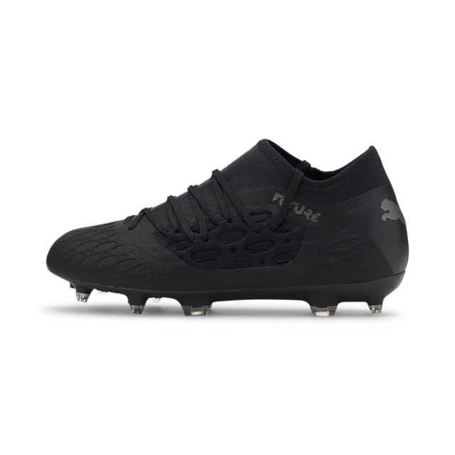 Puma Rapido III AG - Negro - Botas Fútbol Niños