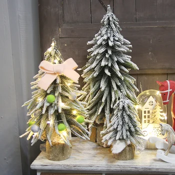 

2020 Christmas Artificial mini Xams tree tabletop display window restaurant front desk store decorations small arbol de navidad