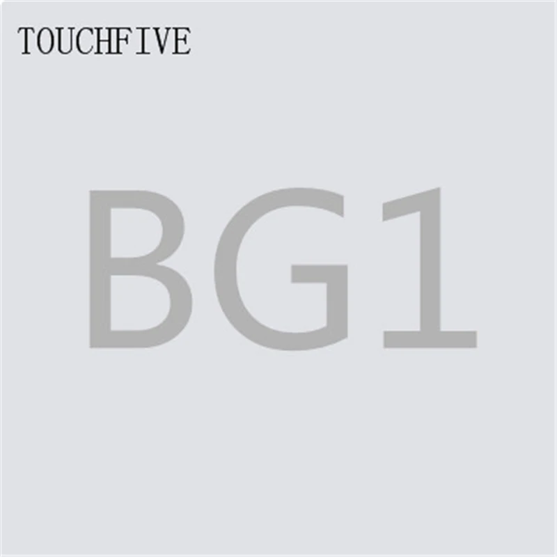 NO.BG1 TouchFIVE опционально цвет соответствия искусство маркеры Кисть ручка эскиз на спиртовой основе маркеры двойная головка манга ручки для рисования товары для рукоделия - Цвет: NO.BG1