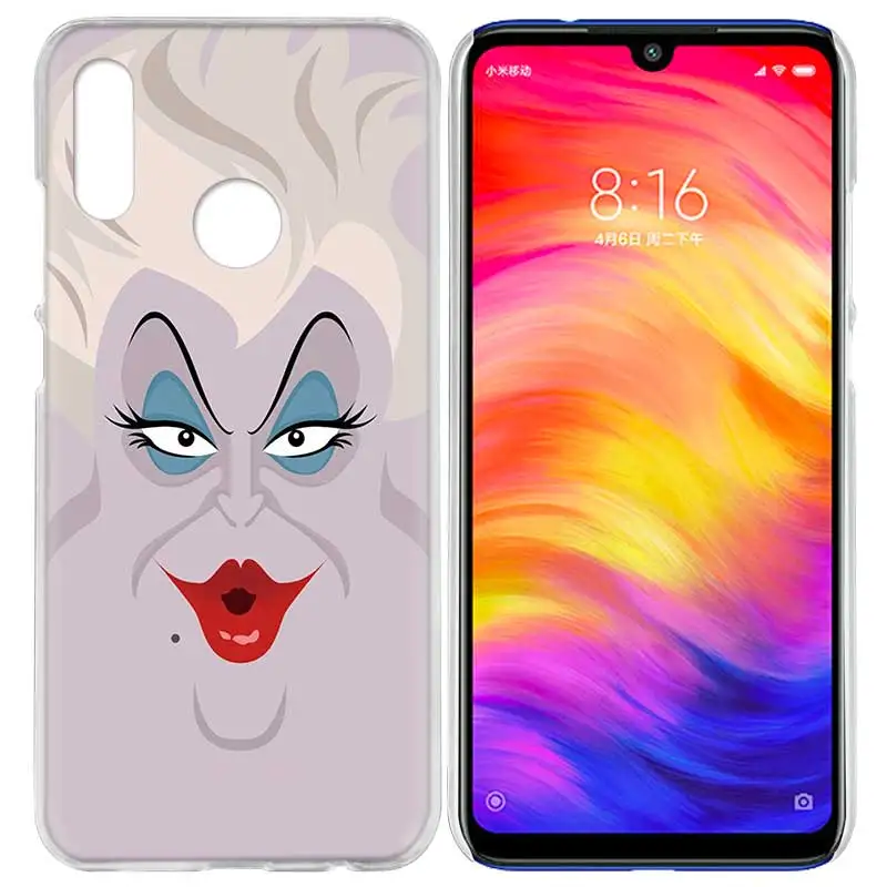 Чехол для Xiaomi Redmi Note 7 7A фотоаппаратов моментальной печати 7S 6 6A 5 Y3 K20 mi 8 до 9 лет CC9 CC9E A1 A2 A3 играть F1 Lite Pro Plus Урсула, Русалочка