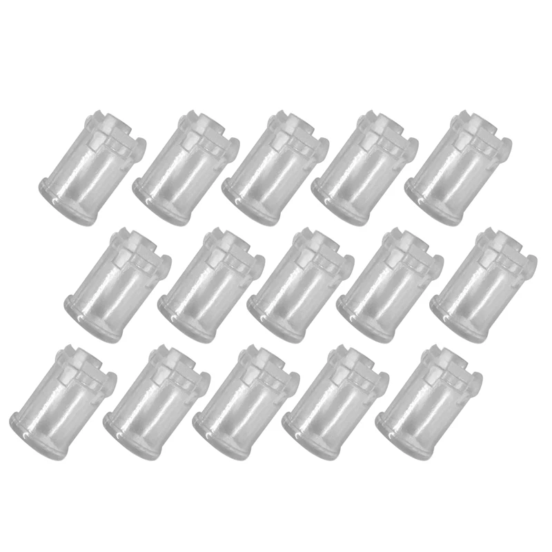 100Pcs 5mm Led Light Emitting Diode Lampshade Guide Column Cap Protective Cover Transparent Lamp | Лампы и освещение
