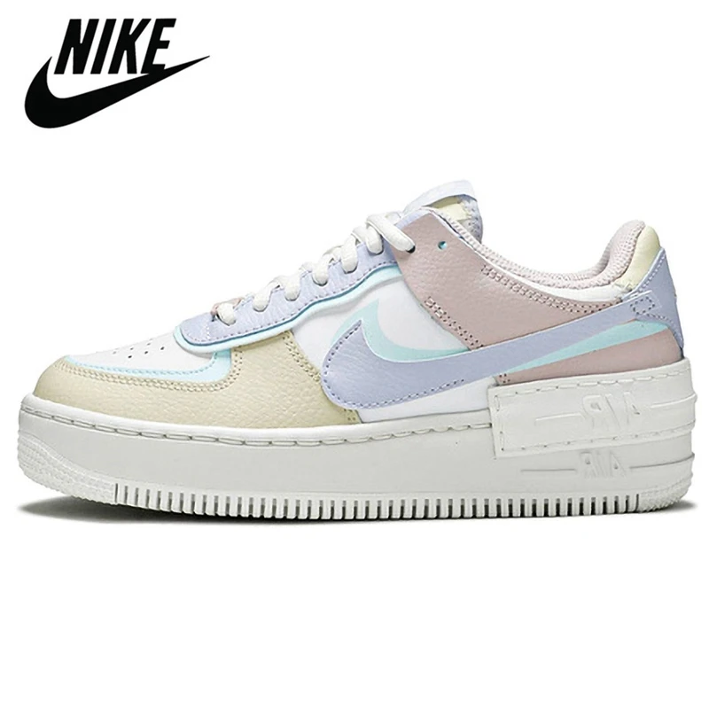 Authentic Nike Air Force 1 shadow one low AF1 official women's breathable  shoe skateboard size 36 40|Skateboarding| - AliExpress