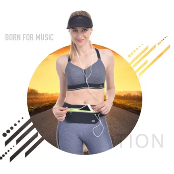 

Professional Running Pockets Sports Pockets Waterproof Pockets Men And Women Mobile Phone Pockets Invisible Bag Fitness Belt Bag