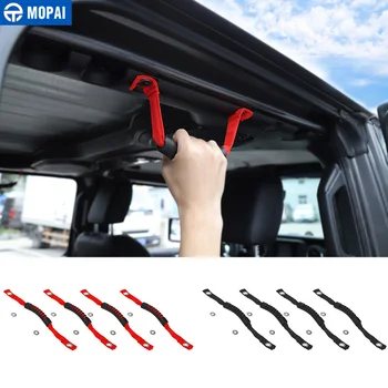 

MOPAI Car Armrest for Jeep Gladiator JT 2018+ Oxford Auto Grab Handles Accessories for Jeep Wrangler JL 2018+