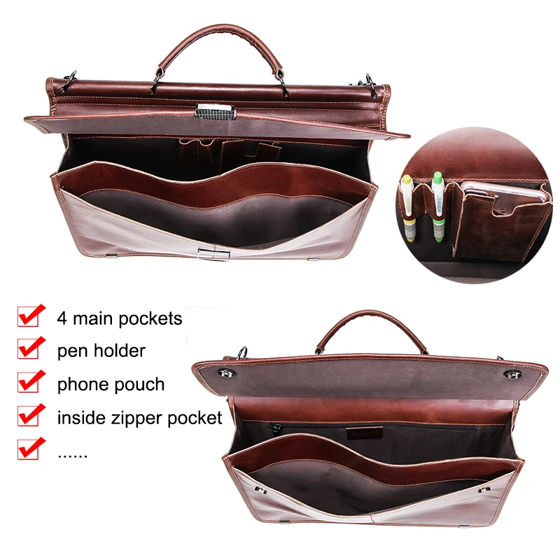 wonderful  CONTACT'S Casual Men Laptop Bag for 15.6