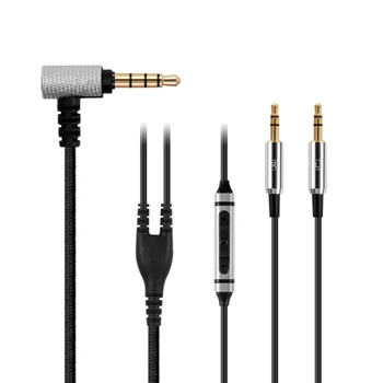 

Flexural Replacement 1.4m Audio- Cable With Mic/ For Sol Republic Master Tracks V8 V10 V12 X3 Headphone Cable