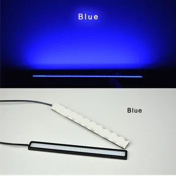 

Super DRL Fog Light Bright DC 12V Blue COB Ultrathin Daylight LED Waterproof Daytime Running