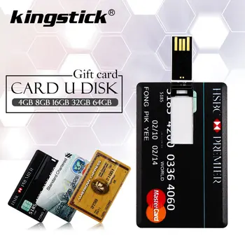 

Credit Bank Card HSBC MasterCard Bradesco Memory stick flash usb 8GB 16GB Pendrive USB Flash Drive 32GB 64GB 128GB Pen drive