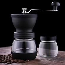 Stainless Steel Bearing Pepper Nuts Pills Spice Machine Kitchen Tool Manual Coffee Bean Grinder Hand Espresso Mill Ceramic Burrs