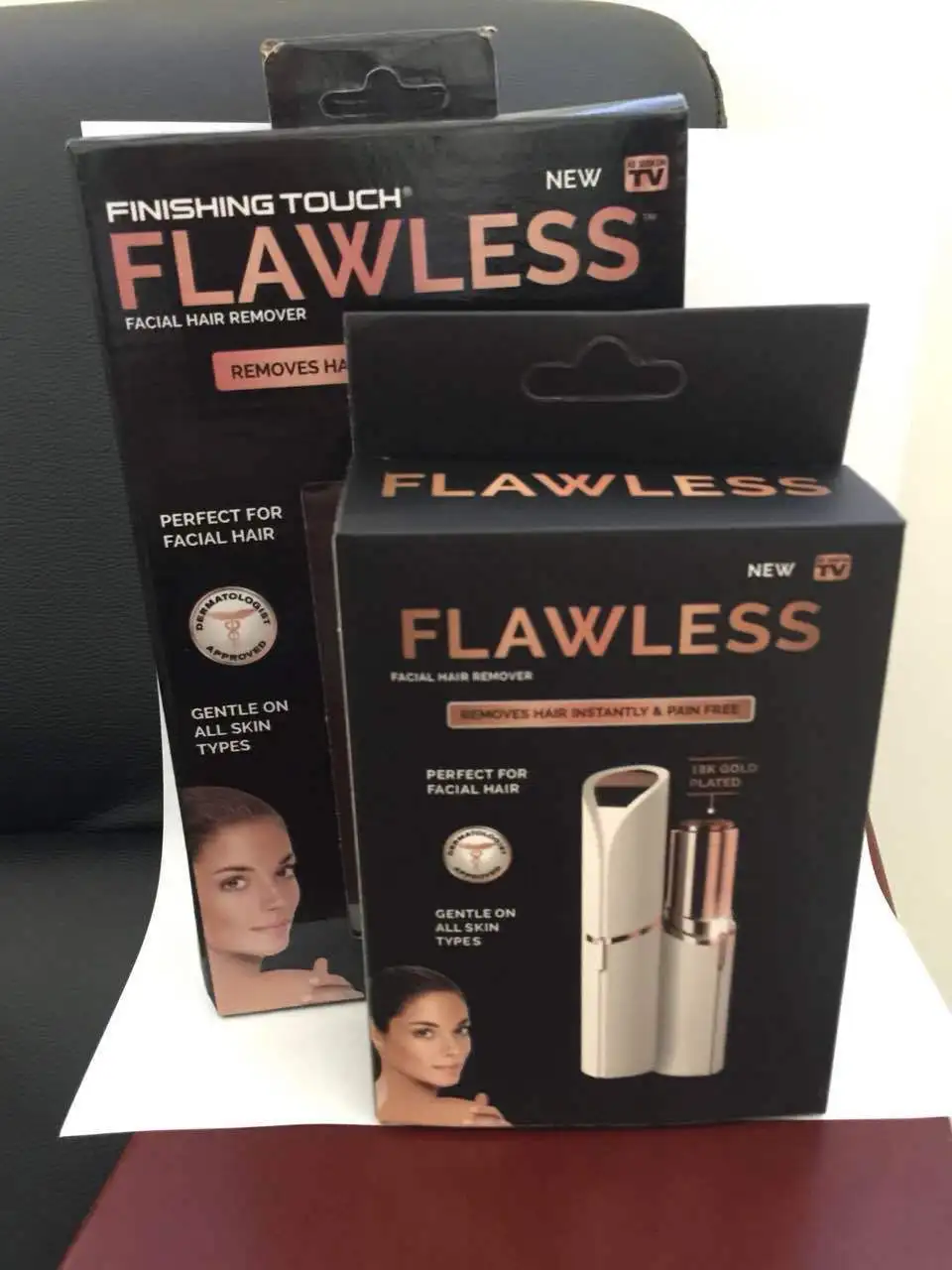 Finishing Touch Flawless Facial Hair Remover - Shop Electric