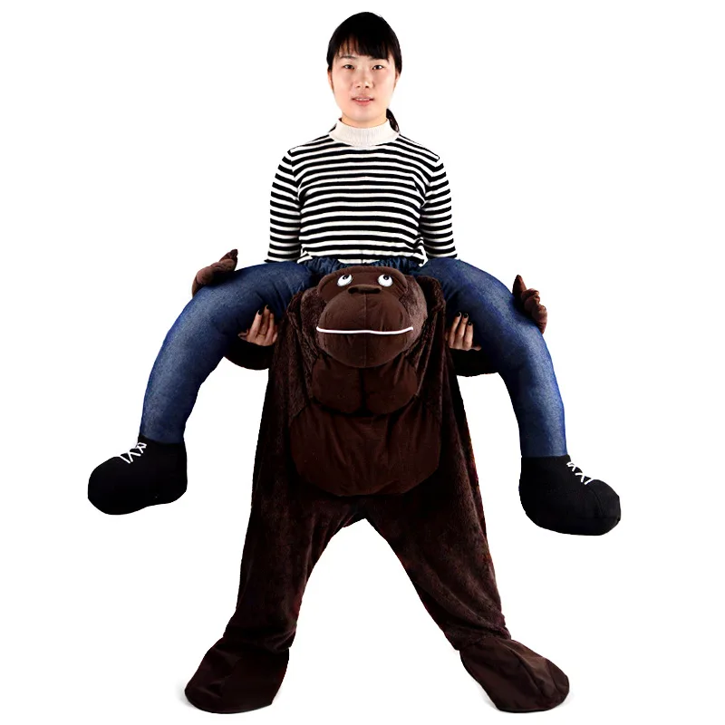 Strength Factory Amazon Hot Selling Gorilla bei ren Pants Figurine Cartoon Clothing Atmosphere Clothing Magic Pants