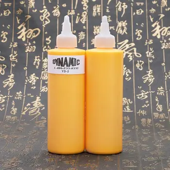 

Dynamic yellow 8oz / bottle new design professional tattoo ink
