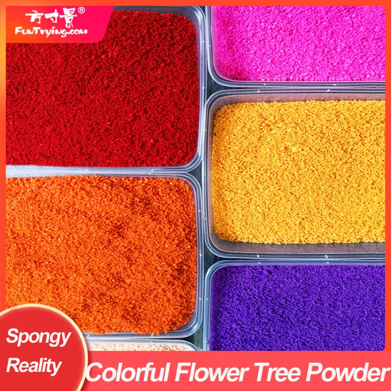 Tree Sponge Powder 30g Artificial Foam Snow for Model Landscapes