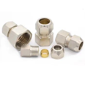 

Ring Lock oil Tube Compression Ferrule Tube Compression Fitting Connector tube 4-12mm Female Thread 1/8" 1/4" 3/8" 1/2" BSP