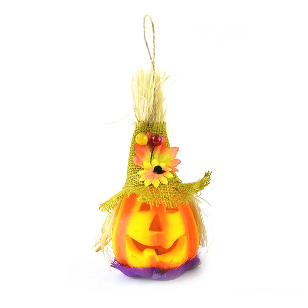 

Unique Halloween Luminous Scarecrow Jack-o-lanterns Flash Toy Show Props Pumpkin Lamp Party Festival Decoration