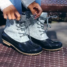 Vertvie/ г. Женские модные ботинки обувь из искусственной кожи повседневная женская обувь осенние уличные ботинки женская прогулочная обувь, большие размеры 35-43