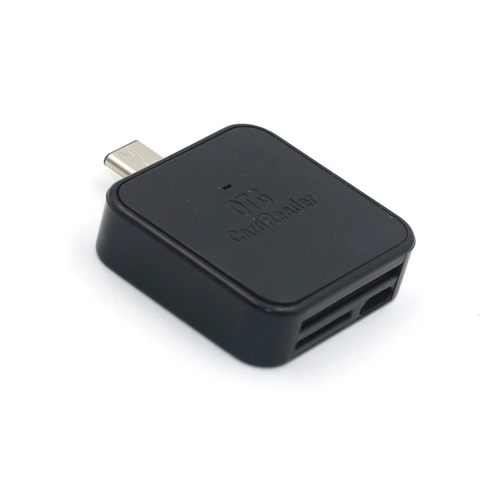 Многофункциональный адаптер для карт памяти USB 3,0 type C TF SD OTG кард-ридер для Macbook Phone Tablet и распродажа - Цвет: Черный