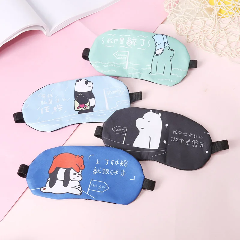 New Style Eye Patch Cartoon Cool Sleep Eye Patch Pajama Shading Breathable Men And Women Ice Pack Ice Compress Hot Compress Nurs