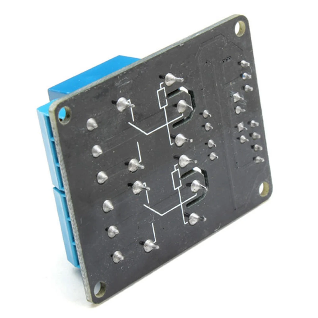 2-Channel Relay Module With Optocoupler Protection for PLC Automation Equipment Control
