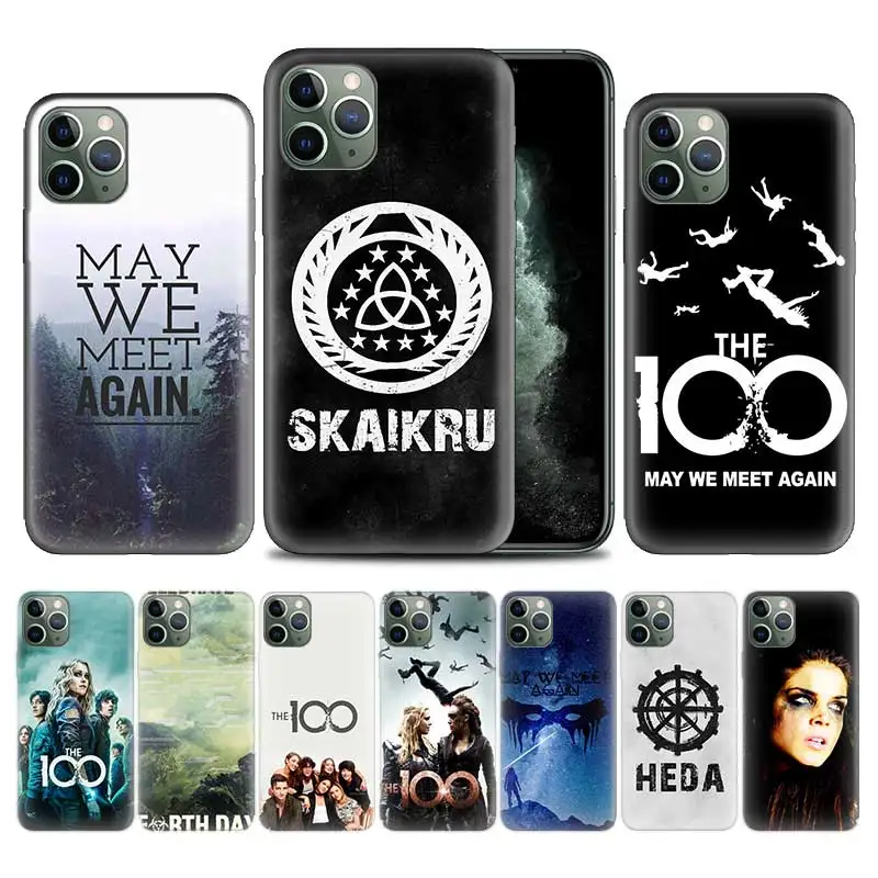 The 100 Skaikru Case For Apple Iphone 11 Pro Xs Max Xr X 7 8 6 6s Plus 5 5s Se 12 Mini Soft Tpu Phone Cover Coque Phone Case Covers Aliexpress