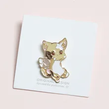 Japanese-style Magic Cat GIRL'S Anti-Exposure Brooch Women's Brooch Cute Students Decoration Creative Versatile Accessories 2373
