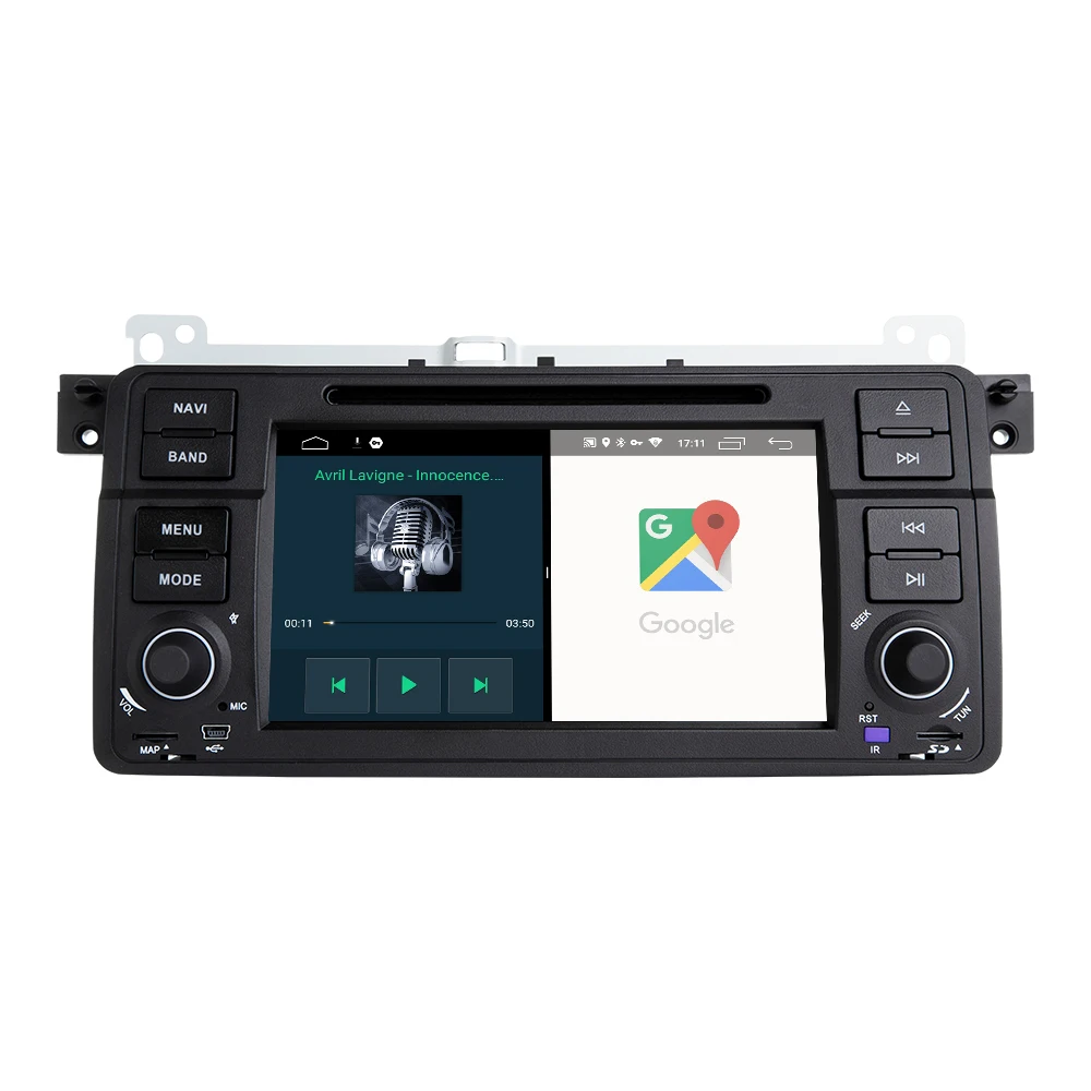 Авторадио 1 Din Android 9 0 автомобильный DVD плеер для BMW E46 M3 318/320/325/330/335 Rover 75 1998 2006 Стерео