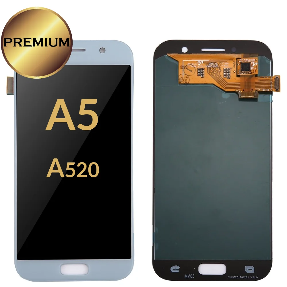 Супер Amoled для samsung Galaxy A5 lcd A520 A520F lcd дисплей дигитайзер сенсорный экран для samsung A5 lcd