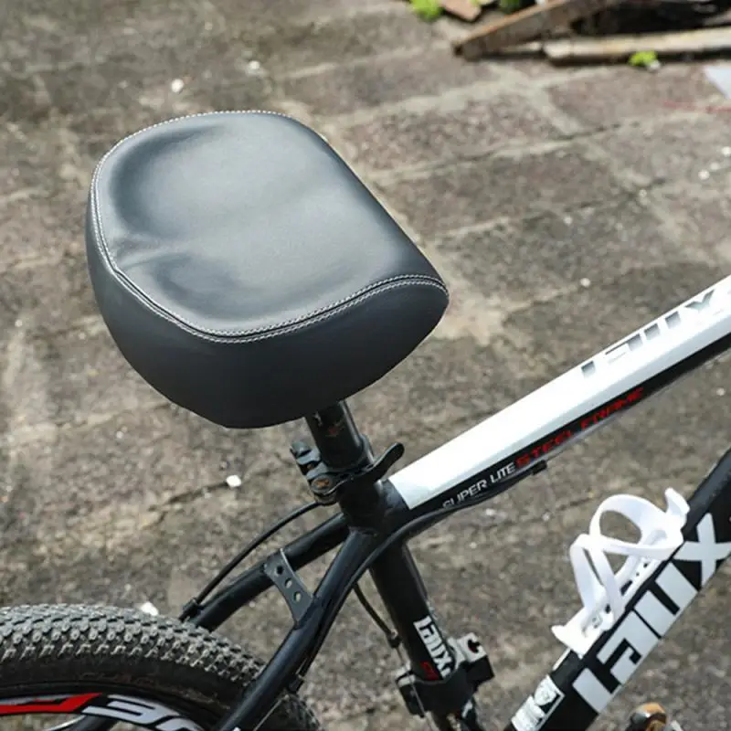 Big Ass Bike Saddle Wide Large Bike Cycling Noseless Soft PVC PU Seat NEW! 