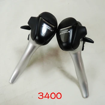 

Japan SORA 3400 3 left right 3 9 27 speed road bicycle deraileurs shifter bike shifter lever