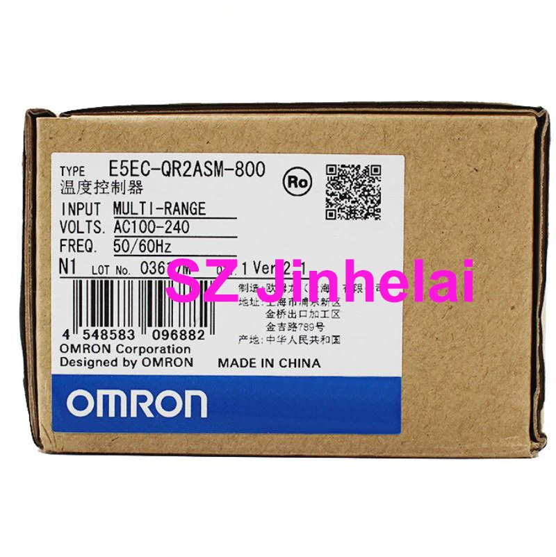 OMRON E5EC-QR2ASM-800 подлинный цифровой регулятор температуры