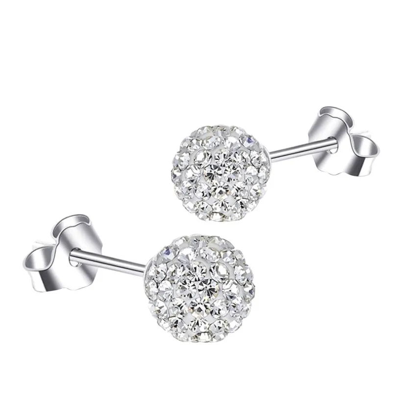 Small Stud Earrings for Women Cubic Stud Earrings Set Hypoallergenic Earings Fashion Jewelry Boucle D`Oreille Femme 30AUG2002