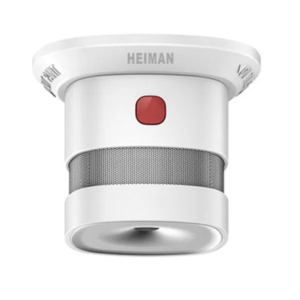 Беспроводной HEIMAN Zigbee smart анти пожарная сигнализация датчик дыма Сертификация CE