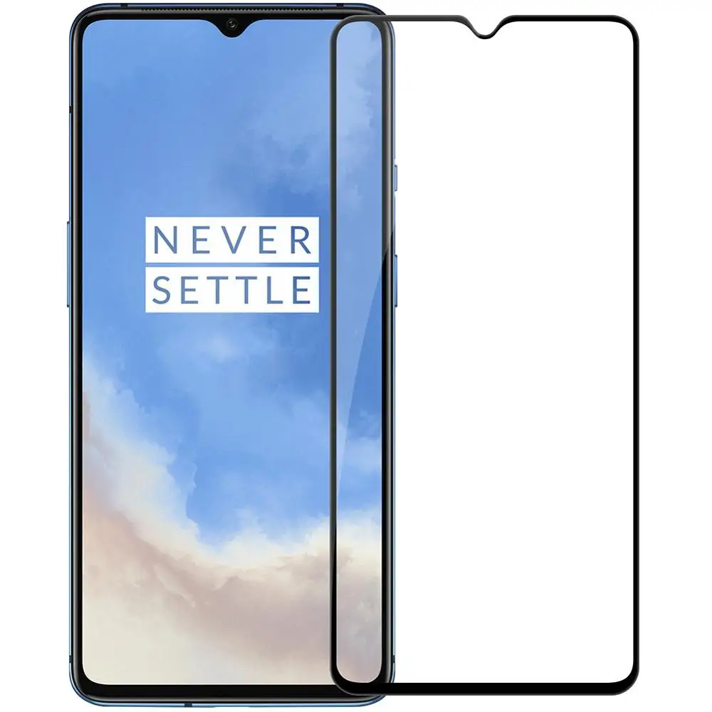 Black Nillkin для Oneplus 7T 7 6T защита экрана из закаленного стекла XD полное покрытие 3D Защитное стекло для One Plus 7T 7 6T - Цвет: Black