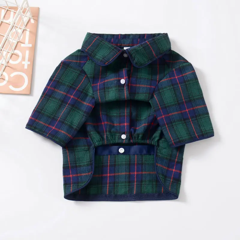 Fall/winter pet clothing shirt casual two-legged pet dog clothing spring/summer shirt
