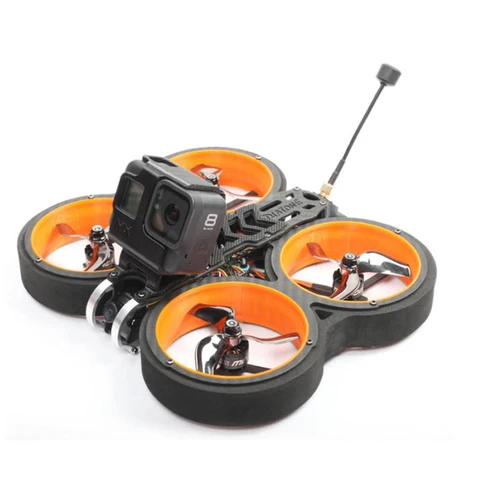 Diatone MXC Taycan 349 BNF158mm 3inch CineWhoop Freestyle Duct Drone Carbon Fiber FPV Frame for RC Ducted Drone Racing Freestyle title=